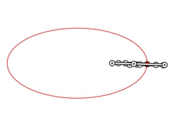 Linkage drawing an ellipse